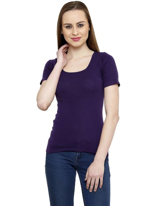 solids poly cotton regular top - 19205607 - Very Small Image - 1