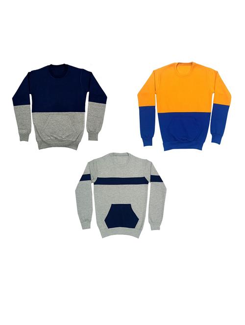 boys color block sweatshirt - 19206233 - Very Small Image - 1