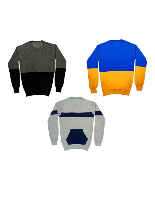 boys color block sweatshirt - 19206240 - Very Small Image - 1
