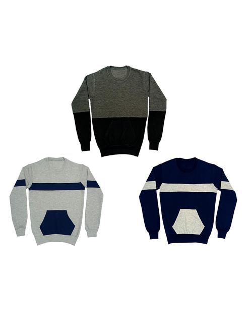 boys color block sweatshirt - 19206306 - Very Small Image - 1