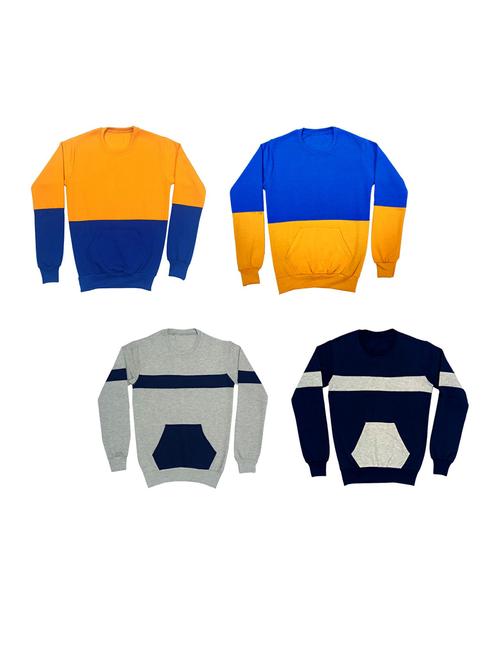 boys color block sweatshirt - 19206343 - Very Small Image - 1