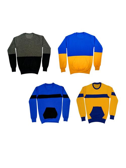 boys color block sweatshirt - 19206388 - Very Small Image - 1