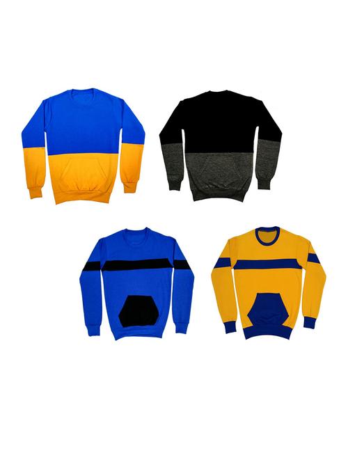boys color block sweatshirt - 19206390 - Very Small Image - 1