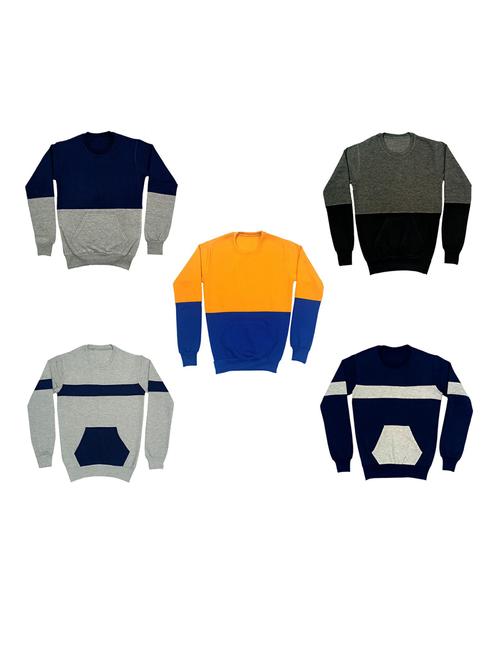 boys color block sweatshirt - 19206410 - Very Small Image - 1