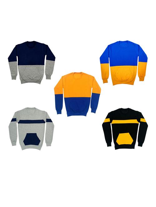 boys color block sweatshirt - 19206422 - Very Small Image - 1