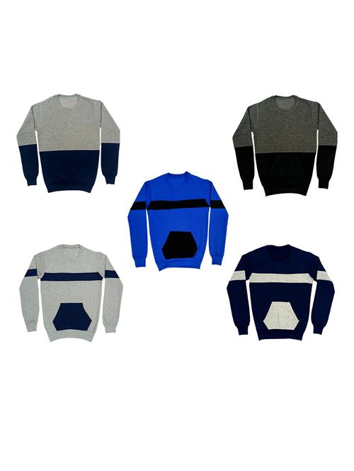 boys color block sweatshirt - 19206463 - Very Small Image - 1