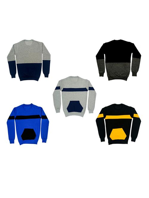 boys color block sweatshirt - 19206480 - Very Small Image - 1