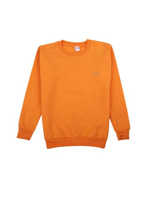 round neck solid regular sweatshirt - 19207619 - Very Small Image - 1