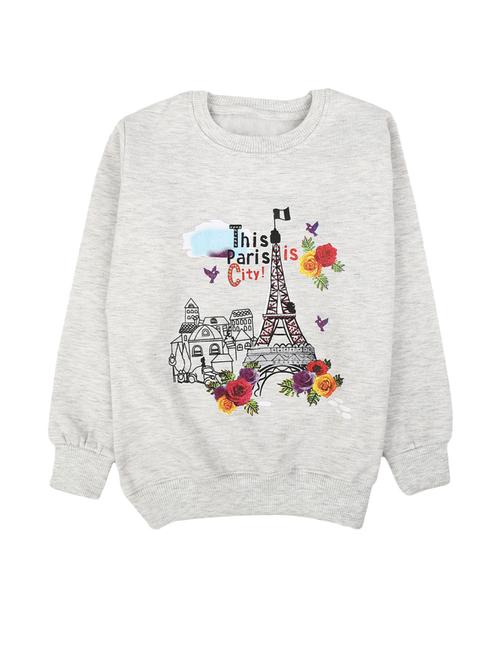round neck solid regular sweatshirt - 19207626 - Very Small Image - 1