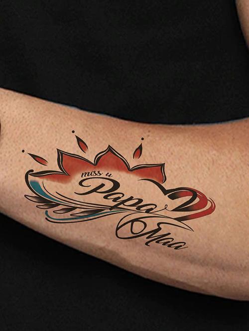 multi colored organic temporary tattoo sticker - 19215051 - Very Small Image - 1