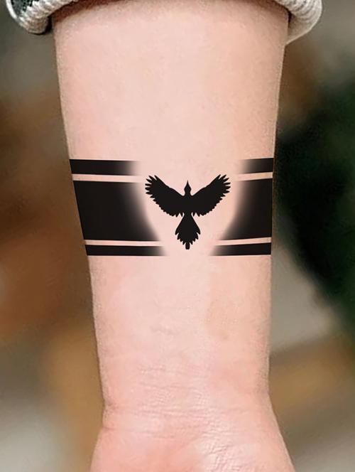 multi colored organic temporary tattoo sticker - 19215092 - Very Small Image - 1