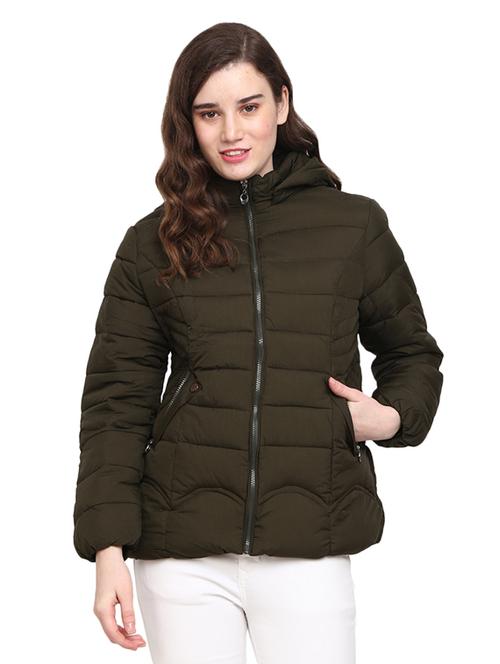 green solid jacket - 19215607 - Very Small Image - 1
