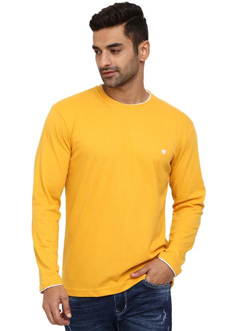 round neck solid t-shirt - 19216084 - Very Small Image - 1