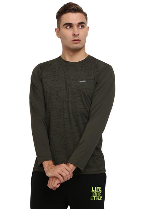 green printed regular t-shirt - 19216153 - Very Small Image - 1