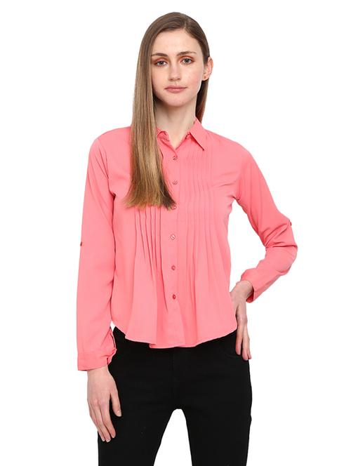 solids rayon regular shirt - 19216250 - Very Small Image - 1