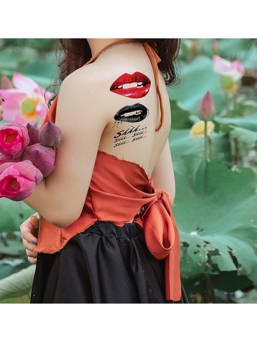 organic temporary tattoo sticker - 19216498 - Very Small Image - 1