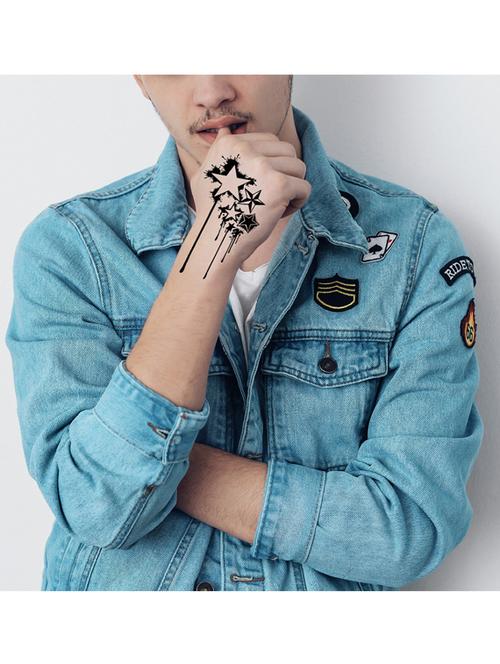 organic temporary tattoo sticker - 19216522 - Very Small Image - 1