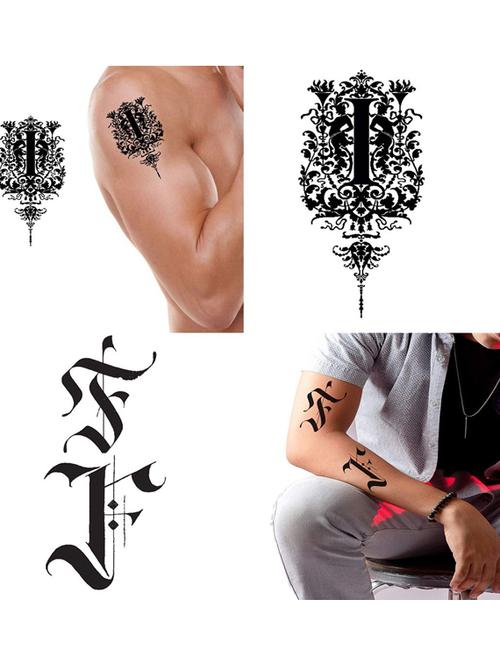 organic temporary tattoo sticker - 19216774 - Very Small Image - 1