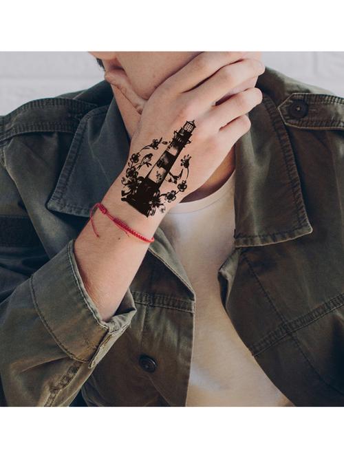 organic temporary tattoo sticker - 19216827 - Very Small Image - 1