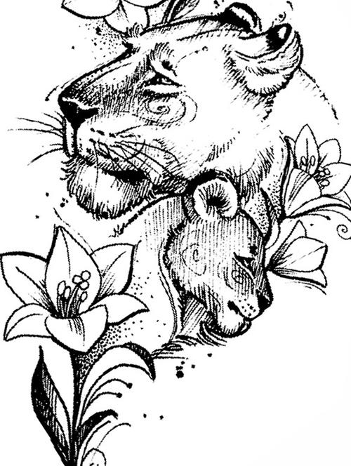 organic temporary tattoo sticker - 19216834 - Very Small Image - 1