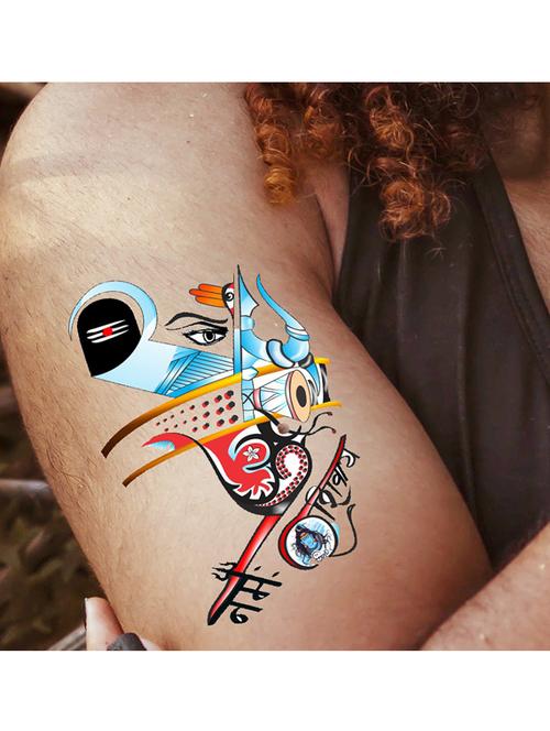 organic temporary tattoo sticker - 19216899 - Very Small Image - 1