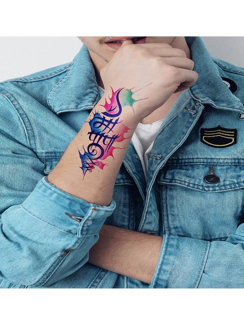 organic temporary tattoo sticker - 19216919 - Very Small Image - 1