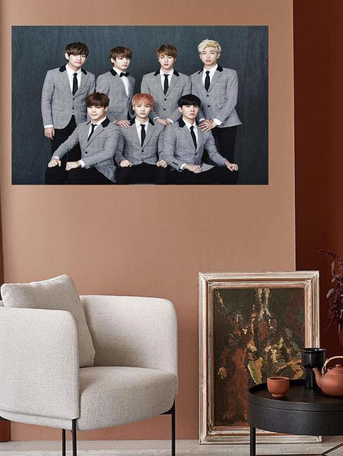 bts polyvinyl wall sticker - 19217351 - Very Small Image - 1