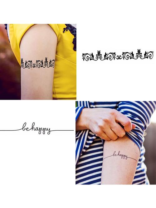organic temporary tattoo sticker - 19217628 - Very Small Image - 1