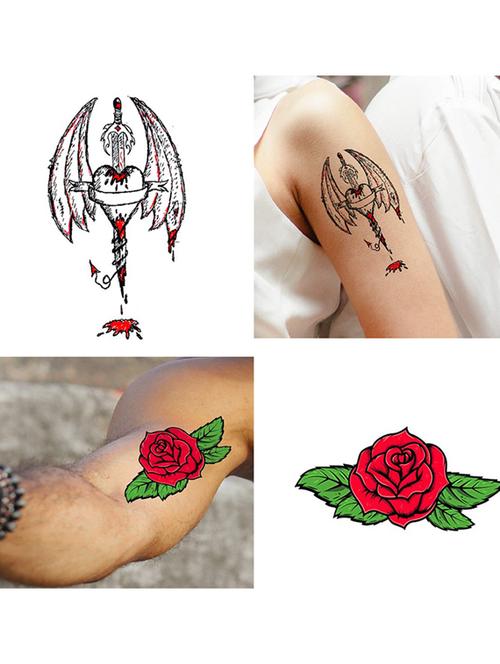 organic temporary tattoo sticker - 19217644 - Very Small Image - 1