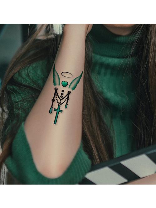 organic temporary tattoo sticker - 19217707 - Very Small Image - 1