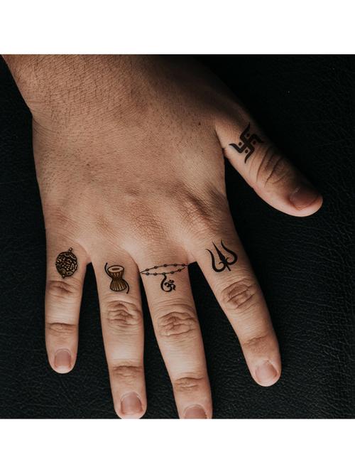 organic temporary tattoo sticker - 19217709 - Very Small Image - 1