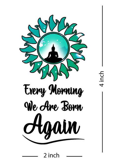 organic temporary tattoo sticker - 19217713 - Very Small Image - 1