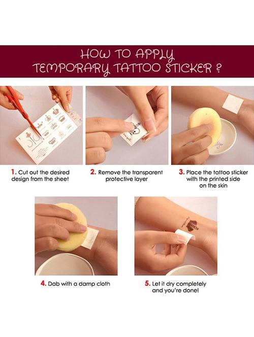organic temporary tattoo sticker - 19217714 - Very Small Image - 1