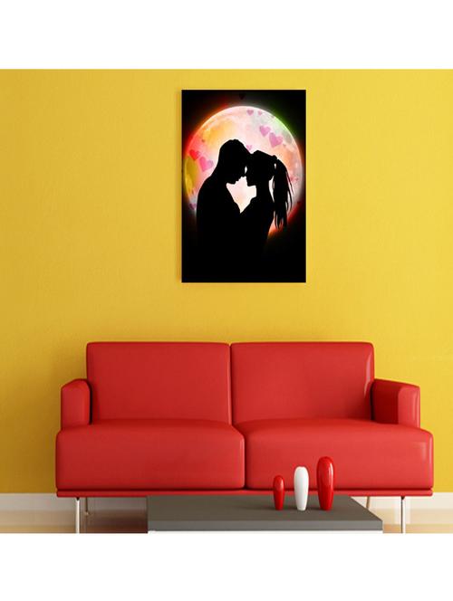 love couple polyvinyl wall sticker - 19217780 - Very Small Image - 1