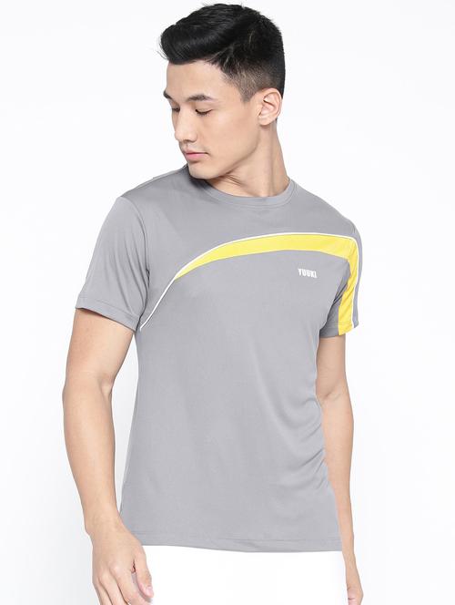 round neck chest-printed t-shirt - 19219299 - Very Small Image - 1