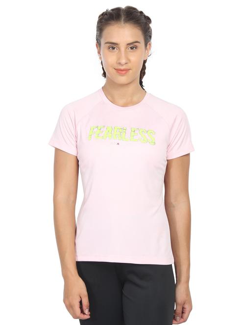 pink solid regular tee - 19219598 - Very Small Image - 1