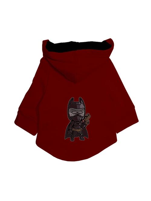 quirky printed hooded dog jacket - 19219993 - Very Small Image - 1