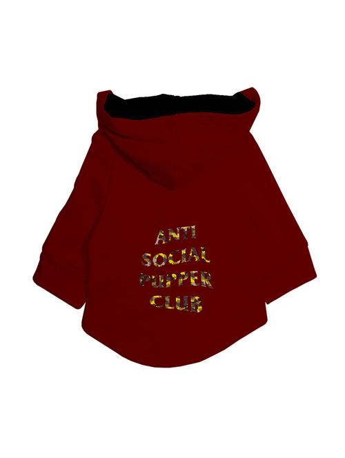 quirky printed hooded dog jacket - 19219999 - Very Small Image - 1
