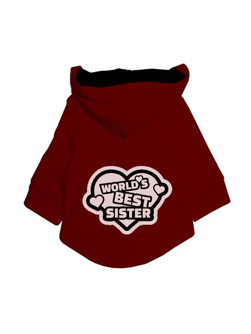 quirky printed hooded dog jacket - 19220068 - Very Small Image - 1