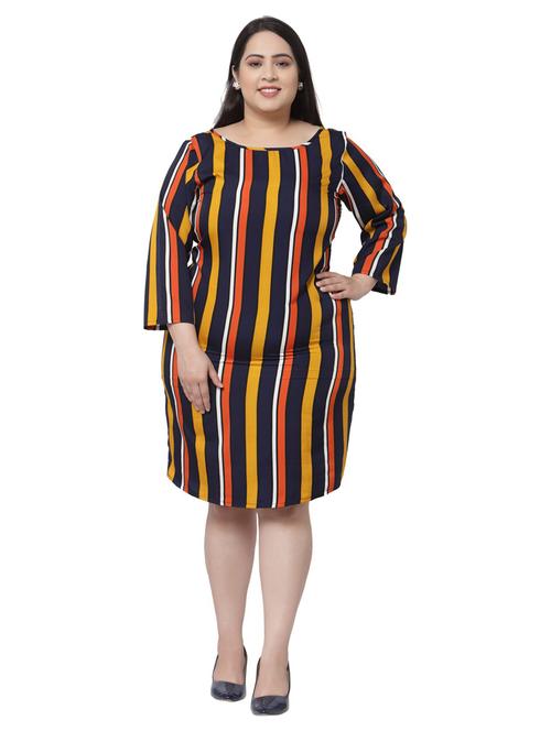 women's striped dress - 19221233 - Very Small Image - 1