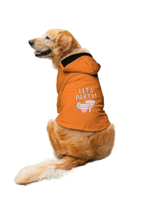 orange cotton pet apparel - 19222018 - Very Small Image - 1
