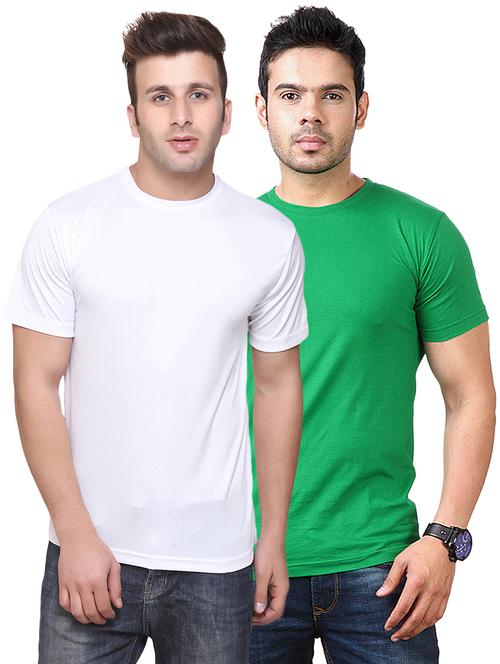 pack of 2 solid t-shirt - 19222485 - Very Small Image - 1