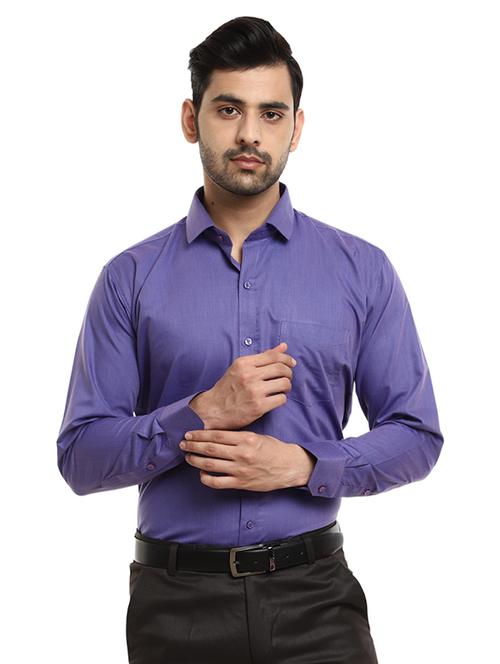 mens solid casual shirt - 19222728 - Very Small Image - 1