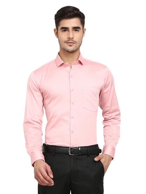 mens solids formal shirt - 19222795 - Very Small Image - 1