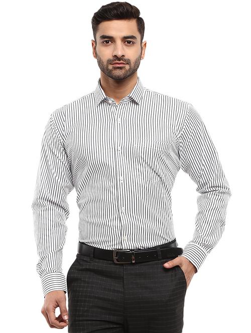 mens stripes formal shirt - 19222891 - Very Small Image - 1