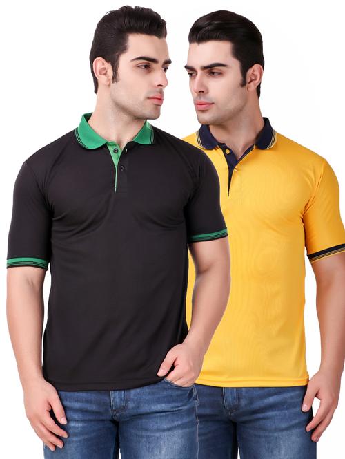 multi colored polyester combo t-shirts - 19223218 - Very Small Image - 1