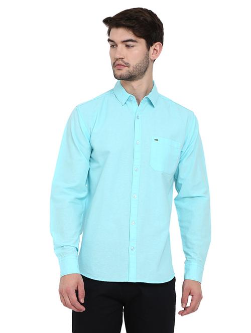 mens solid casual shirt - 19223301 - Very Small Image - 1
