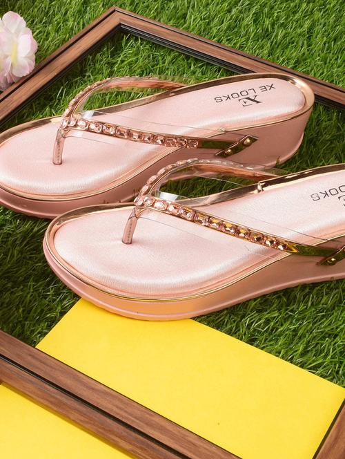 pink t-strap wedge - 19224421 - Very Small Image - 1