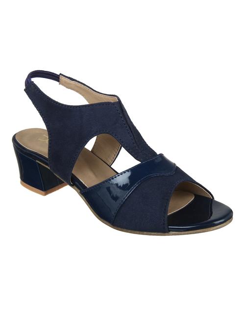 navy blue back strap sandal - 19224748 - Very Small Image - 1