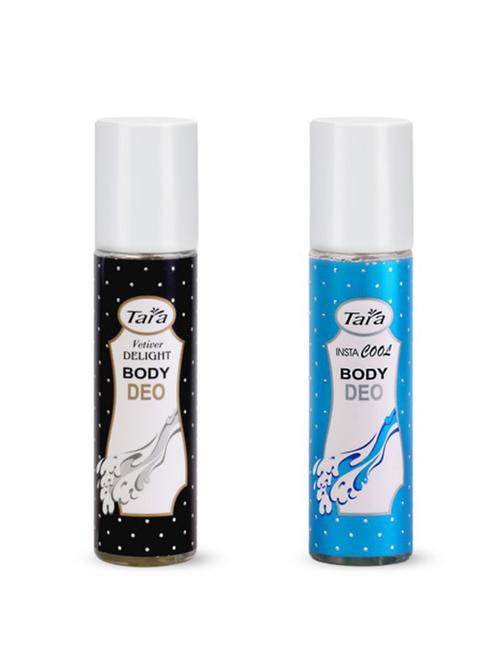 tara vetiver delight & insta cool body deo 135ml (pack of 2) - 19225378 - Very Small Image - 1